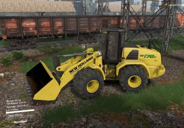 New Holland W170C Industrial version v1.5 for SpinTires (v03.03.16 - v1.7.1)