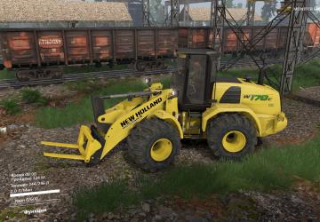 New Holland W170C Industrial version v1.5 for SpinTires (v03.03.16 - v1.7.1)