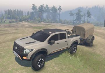 Nissan Titan Warrior 2016 version 1 for SpinTires (v03.03.16)