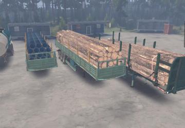 Trailer and Semi-Trailer Pack version 1 for SpinTires (v03.03.16 и выше)