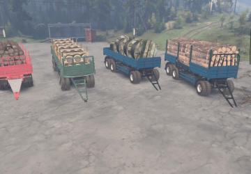 Trailer and Semi-Trailer Pack version 1 for SpinTires (v03.03.16 и выше)
