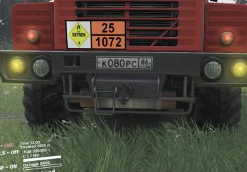 Hazardous Cargo Signs Pack version 1.0 for SpinTires (v03.03.16)