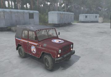 UAZ 469 Default Texture Pack version 1.2 for SpinTires (v03.03.16 и выше)
