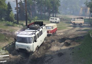 UAZ Pack version 1.0.0 for SpinTires (v03.03.16)