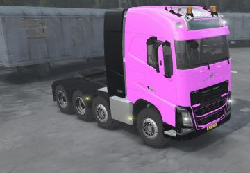 VOLVO FH16 8x8 Pack - Overhaul version 1.0 for SpinTires (v03.03.16)