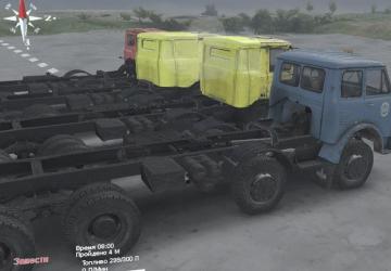 Mod Park 1 (frames and cabs) version 1.1 for SpinTires (v03.03.16)