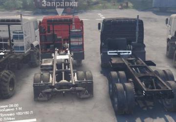 Mod Park 1 (frames and cabs) version 1.1 for SpinTires (v03.03.16)