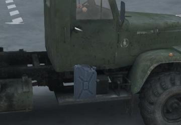 Park mods 2 (spare parts, tanks, bumpers, the walls behind the cabin) v2.3 for SpinTires (v03.03.16)