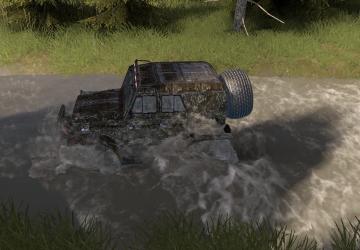 Floating UAZ 3151 Trekol version 1.0 for SpinTires (v1.6.1)