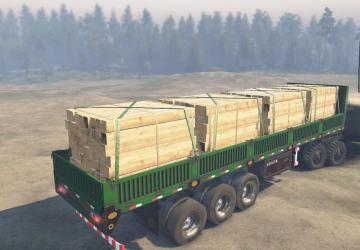 Jiefang Semi-Trailer version 1 for SpinTires (v03.03.16 и выше)