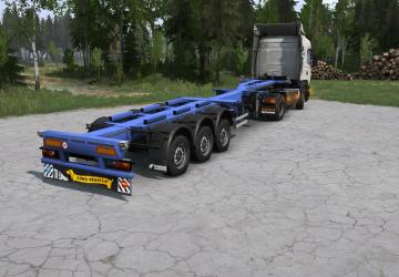 Container Trailer version 30.12.21 for SpinTires (v03.03.16)