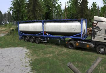 Container Trailer version 30.12.21 for SpinTires (v03.03.16)