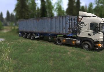 Container Trailer version 30.12.21 for SpinTires (v03.03.16)