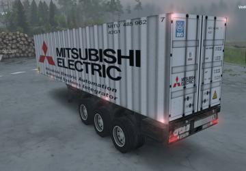 Mitsubishi Trailer version 1.0 for SpinTires (v03.03.16)
