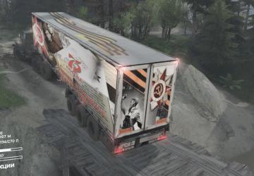 Pobeda Semi-Trailer version 1.0.0 for SpinTires (v03.03.16 и выше)