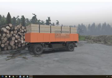 Trailers with Cargo (6, 8 Points) + Fuel + Repair for SpinTires (v03.03.16)