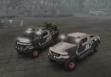 Rezvani Hercules 6x6 version extended for SpinTires (v03.03.16 и выше)