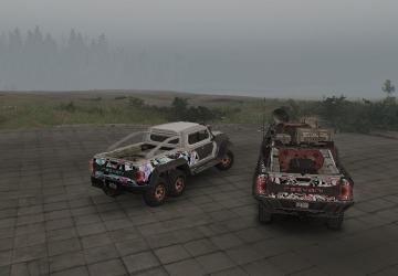 Rezvani Hercules 6x6 version extended_v2 for SpinTires (v03.03.16 и выше)