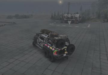 Rezvani Hercules 6x6 version extended_v5.1 for SpinTires (v03.03.16 и выше)