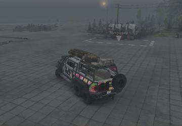 Rezvani Hercules 6x6 version extended_v5.1 for SpinTires (v03.03.16 и выше)