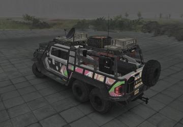 Rezvani Hercules 6x6 version extended_v5 for SpinTires (v03.03.16 и выше)
