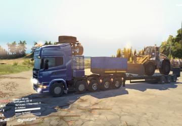 Scania R730 10x10 version 2.0 for SpinTires (v03.03.16)