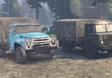 Carriers Series No.2 + Wheels for SpinTires (v03.03.16)