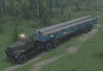 Carriers Series No.7 Pipe Carriers version 1 for SpinTires (v03.03.16)