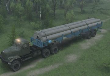 Carriers Series No.7 Pipe Carriers version 1 for SpinTires (v03.03.16)