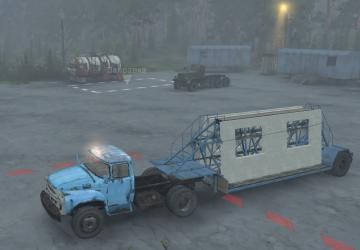 Builders Series, Pipe Carrier, and Tile Carrier v1 for SpinTires (v03.03.16)