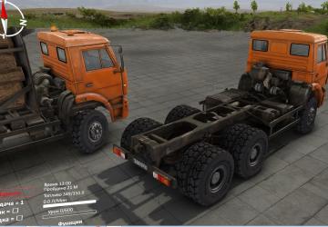 Highway Tires for Kamaz and Kraz version 1 for SpinTires (v1.7.1)