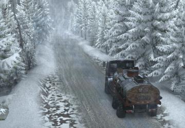 Snowfall Winter Mod version 2.2.4 for SpinTires (v03.03.16)