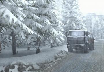 Snowfall Winter Mod version 2.2.4 for SpinTires (v03.03.16)