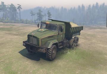 Tayga 6436 version 1 for SpinTires (v03.03.16 и выше)
