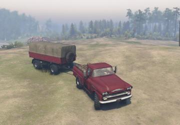 TBT Red Chevy version 1.2 for SpinTires (v03.03.16)