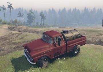TBT Red Chevy version 1.2 for SpinTires (v03.03.16)