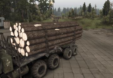 Log Texture version 1.0 for SpinTires (v1.3.7)