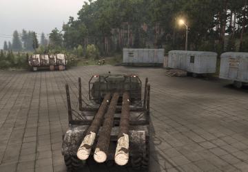 Log Texture version 1.0 for SpinTires (v1.3.7)
