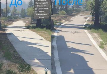 Asphalt Road Texture version 2.0 for SpinTires (v03.03.16)