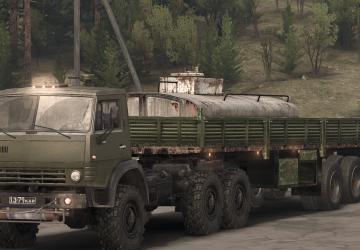 Side Semi-Trailer Texture version 1.0 for SpinTires (v03.03.16)