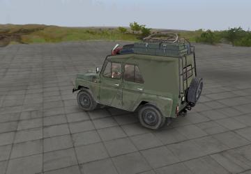 UAZ 469 Canvas Texture version 1 for SpinTires (v1.7.1)