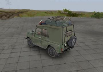 UAZ 469 Canvas Texture version 1 for SpinTires (v1.7.1)