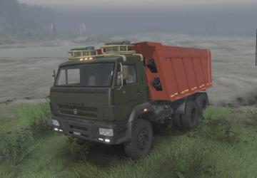 Textures for KAmaZ 6520 - Rework version 1 for SpinTires (v03.03.16 и выше)