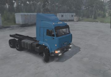 Textures for KamAZ 65225 version 1 for SpinTires (v03.03.16)