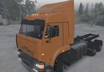 Textures for KamAZ 65225 version 1 for SpinTires (v03.03.16)