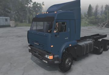 Textures for KamAZ 65225 version 1 for SpinTires (v03.03.16)
