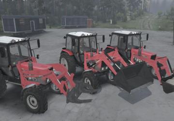 Textures for MTZ 82.1 version 1 for SpinTires (v03.03.16 и выше)
