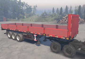 Textures for Jiefang Semi-Trailer version 1 for SpinTires (v03.03.16 и выше)