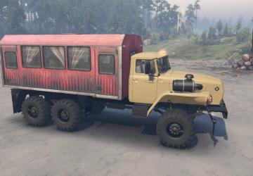 Textures for Uralaz 4320-31 version 1 for SpinTires (v03.03.16 и выше)