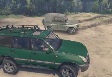 Toyota Land Cruiser 100 version 1.2 for SpinTires (v03.03.16)